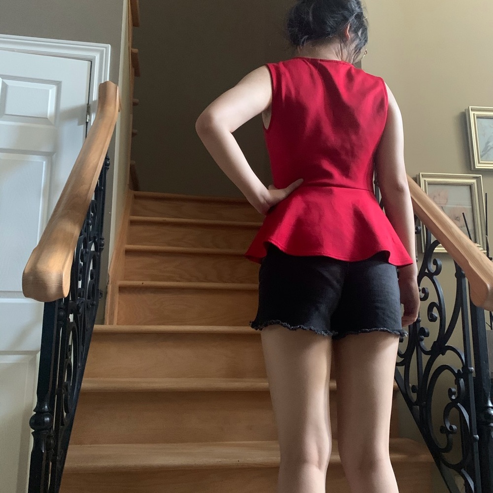 Peplum top
